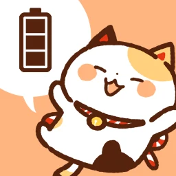 Battery widget Maneki Nekko 图标